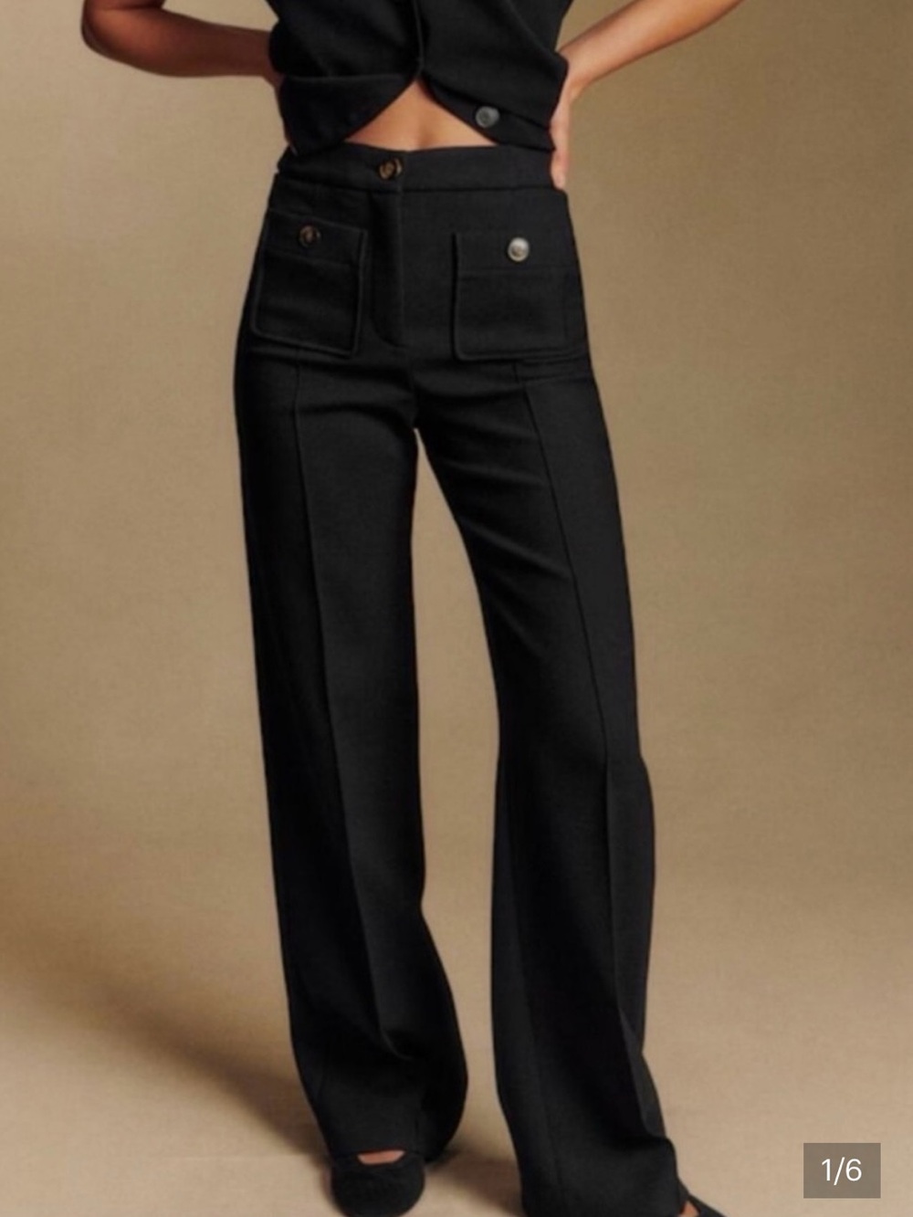 Sezane Dan Trousers - Black